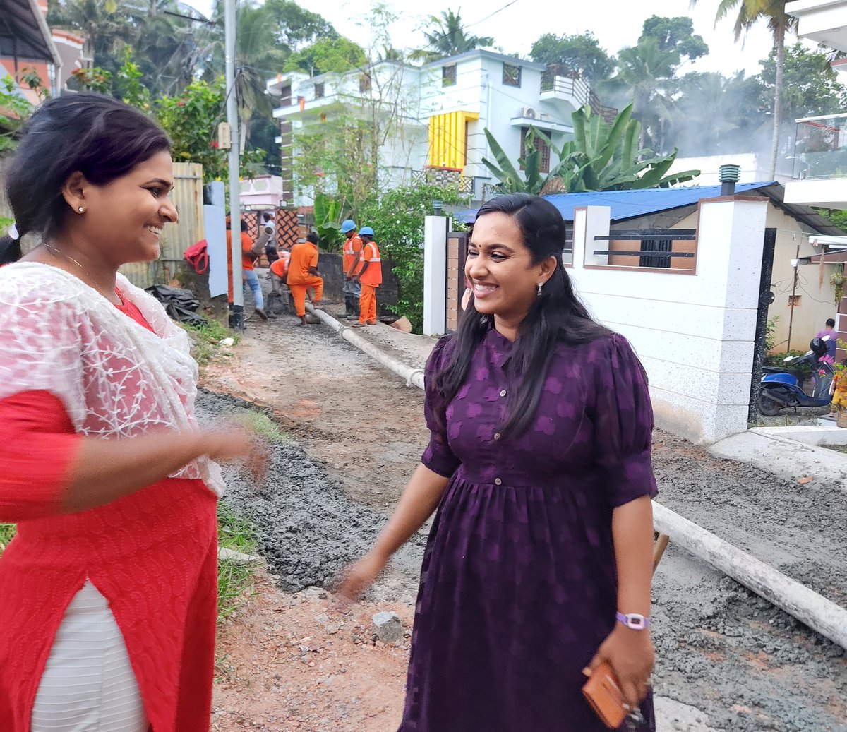 AshaNath_G_S's tweet image. Reconcreting work is in progress in Edagramam Kunnil Road section of Pappanamcode Ward trivandrum..@narendramodi @BJP4India @BJP4Keralam @PMOIndia #development #pappanamcode #trivandrum