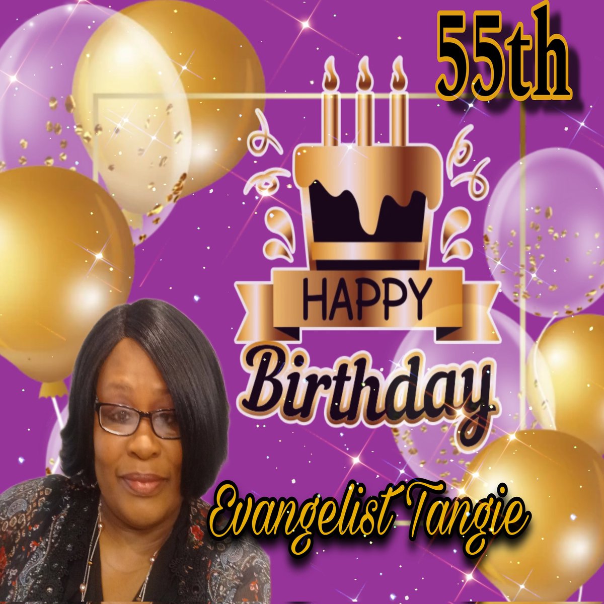 Tangiepraise's tweet photo. Today is the day that the Lord has made and I'm Rejoicing because I get to celebrate my 55th Birthday in the House of the Lord... #Grateful #Celebrate #DecemberBabiesRock 💜💜💜 https://t.co/TeS4JK1NcP