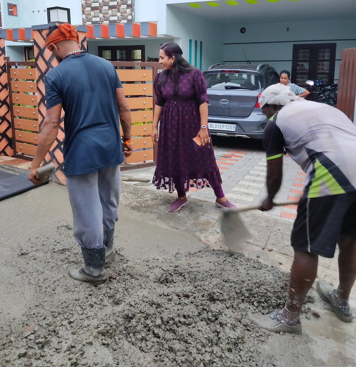 AshaNath_G_S's tweet image. Reconcreting work is in progress in Edagramam Kunnil Road section of Pappanamcode Ward trivandrum..@narendramodi @BJP4India @BJP4Keralam @PMOIndia #development #pappanamcode #trivandrum