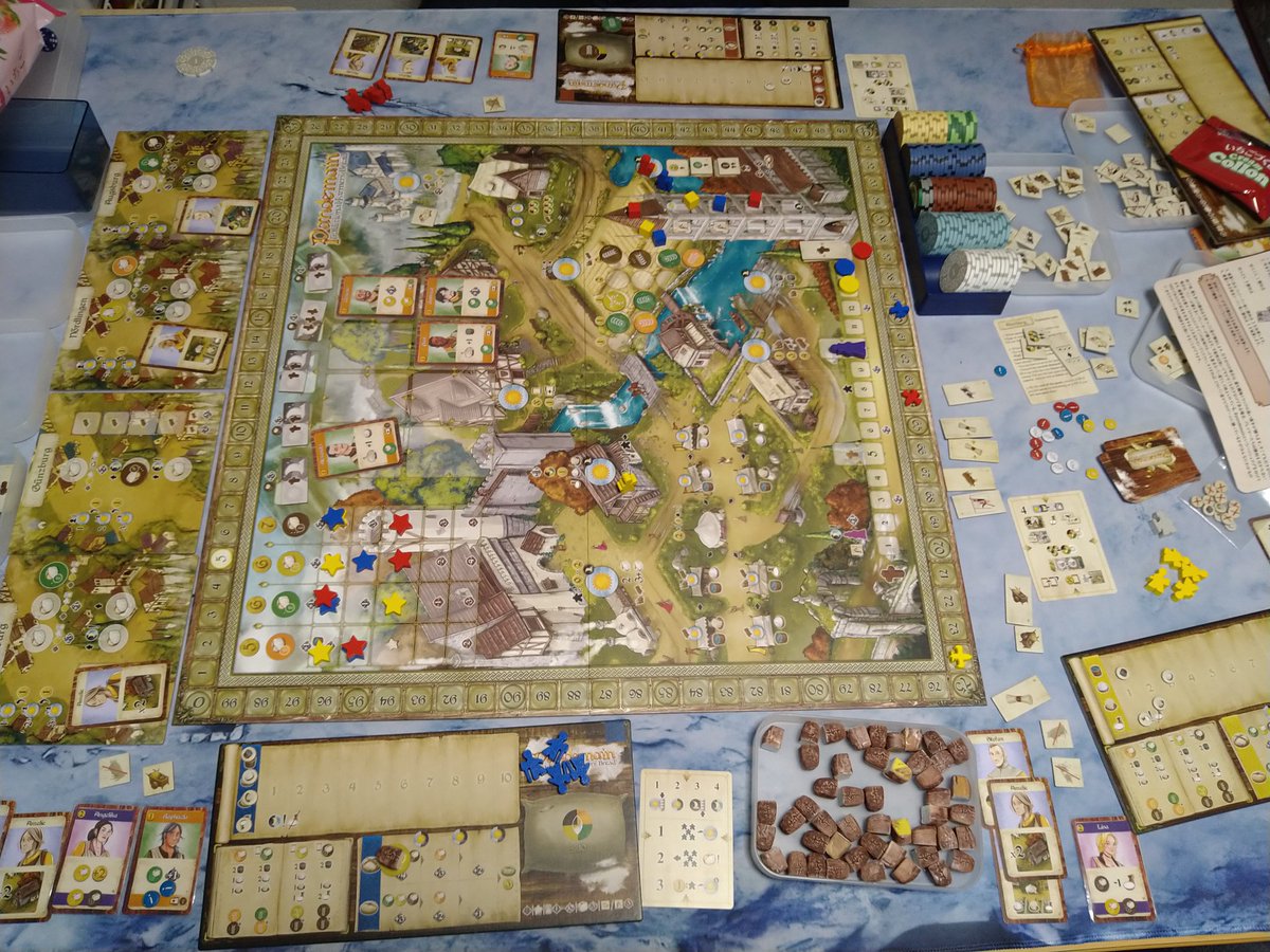 Pandemain🍞🥖🥐
シンプルワカプレ✨今年ベストのワカプレが更新された(笑)やばかった✨面白い🤣楽しい✨苦しい🤣
パン屋なのに材料ない金ないライ麦パンしか焼けない、さらに焼く釜すらない(笑)ここまでパンに特化したワカプレはしらない✨直ぐにでももう1回やりたい。個人的に最高に面白かった👍