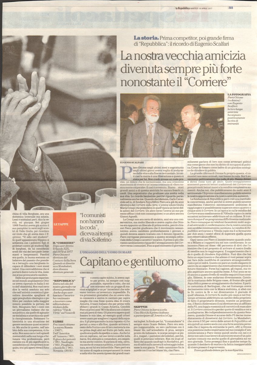 🅲🅾🅼' 🅴🆁🅰🆅🅰🅼🅾…

#CorradoAugias #PaoloGarimberti #EugenioScalfari #CinoRicci
<a href="/repubblica/">Repubblica</a> 18/04/2017
#ritagli_di_stampa #giornalismo #PieroOttone 

<a href="/giuliocardone69/">giulio cardone</a> <a href="/pazzoperrep/">PazzoPerRepubblica</a> <a href="/giusmo1/">Giuseppe Smorto</a>  <a href="/SentieroDigital/">Sentiero Digitale (p.samarelli)</a> <a href="/PiervittorioM/">Piervittorio Miatton</a> <a href="/aligip/">aligi pontani</a> <a href="/PerSaturno/">Saturno</a> <a href="/sergtosi/">Sergio Tosi</a> <a href="/smignanego/">stefano mignanego</a>