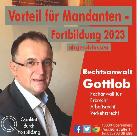 ragottlob's tweet photo. +++Fortbildung 2023 abgeschlossen - 45 Zeitstunden sind direkter Vorteil für Mandanten+++
Für den Mandanten ist eine Spezialisierung von Vorteil. denn er kennt sich seinem ausgewählten Gebiet in besonderem Maße aus und kann ein überdurchschnittliches Wissen vorweisen. https://t.co/Mtq9ZcI1jQ