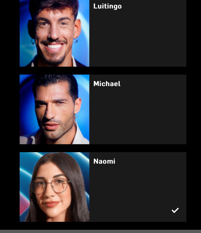 Starxisabril's tweet image. Venga esos votitos a Naomi.  #GHVIP10D