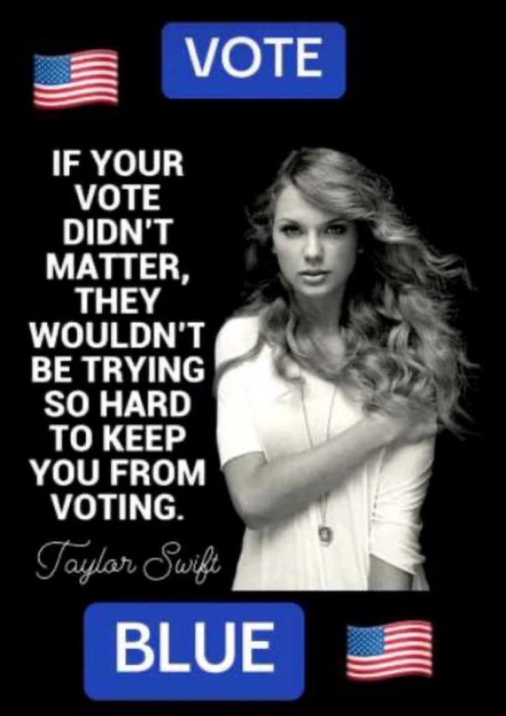 Are you paying ATTENTION? 👇 Well, are you?! 🤚 #VoteBlueToSaveDemocracy