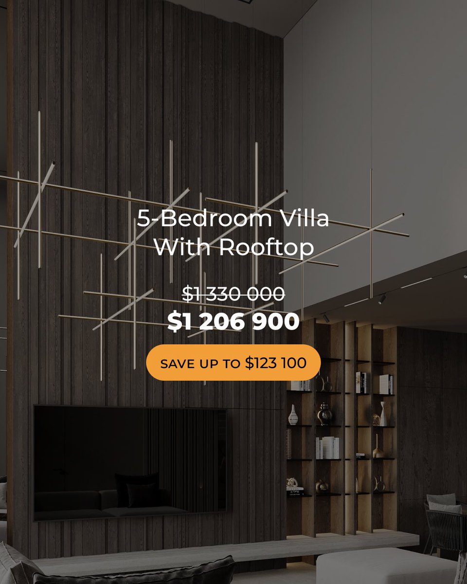 AlexVillas_Bali's tweet photo. Excited to introduce our stunning 5-bedroom villa with a rooftop oasis! 

Experience luxury living with breathtaking views, spacious interiors, and a rooftop terrace perfect for entertaining or relaxing under the stars.
#alexvillas #RealEstate #DreamHome https://t.co/rizCQkXsI7
