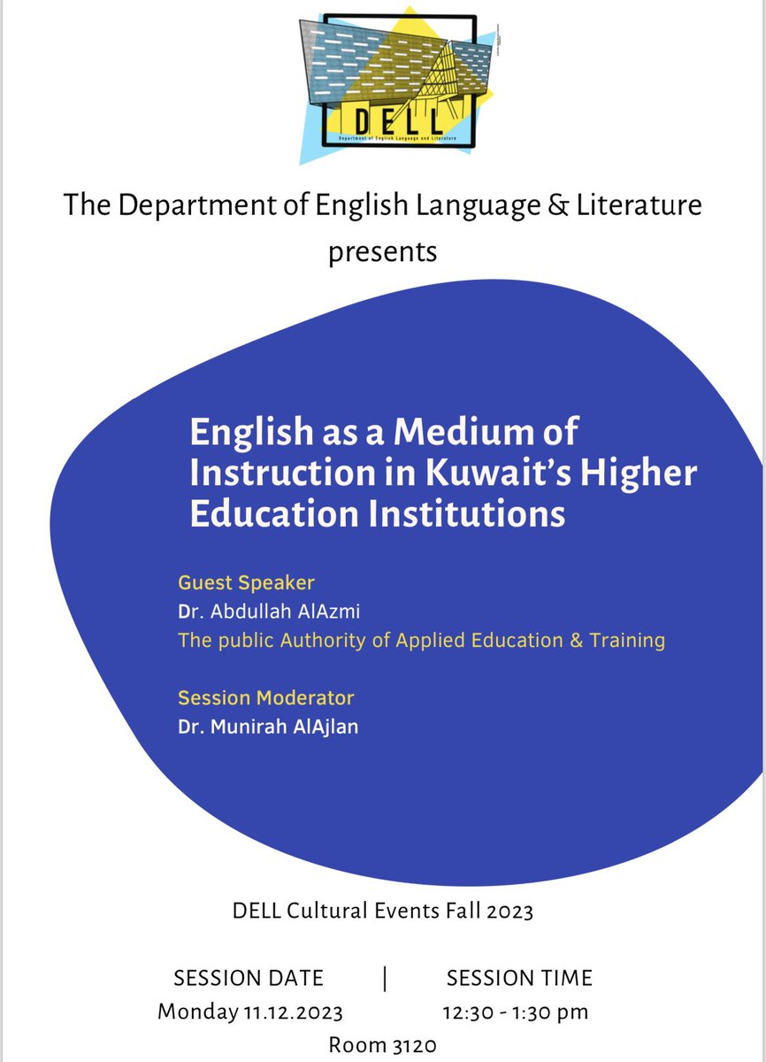 Department of English Language and Literature tweet media