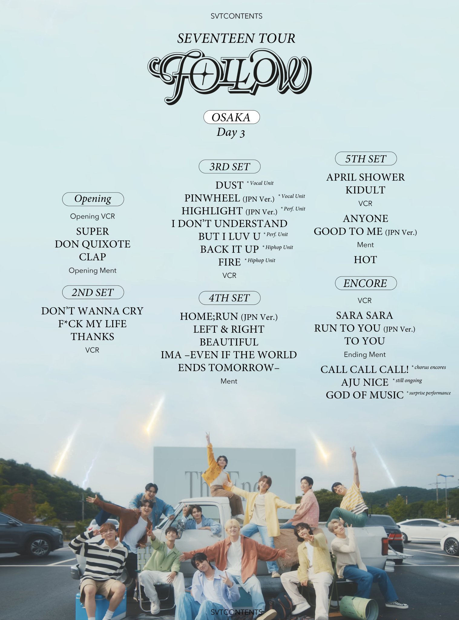 K-POP・アジア SEVENTEEN TOUR 'FOLLOW' TO JAPAN SEVENTEEN Announced Details for their 'Follow' Tour - A