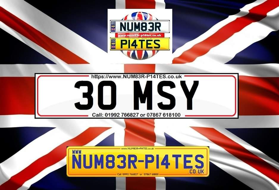 30 MSY - Dateless Private Plate, ideal for MSY initials or abreviation of Massey, Messy, Missy, Mossy, Morrissey, Mussy.. Etc. 
Priced at £2750 ono. NUM83R-P14TES.co.uk #msy #Massey #messy #mossy #morrissey #privateplate #numberplate #privatenumberplate #datelessplate