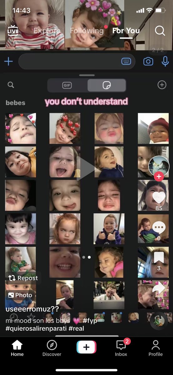 los stickers de los niños esos dan un asco y una pena ajena terrible