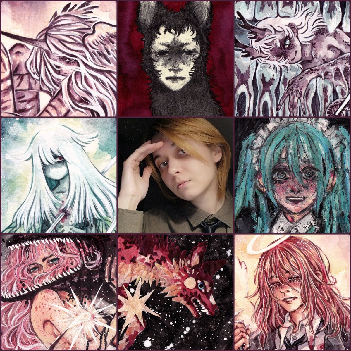 #artvsartist #artvsartist2023
бесконечное падение, но с некоторым количеством попыток всё ещё быть художницей
спасибо за вашу поддержку