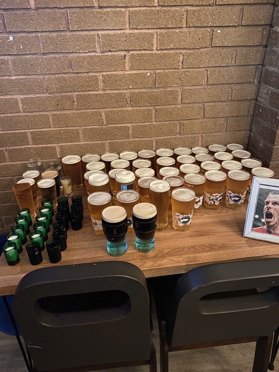 TalbotGreenFC's tweet photo. Another cracking TGFC Christmas do. Big shout out to Cokeys for hosting us. 💚 🎄 https://t.co/fTXkKrVo3Y