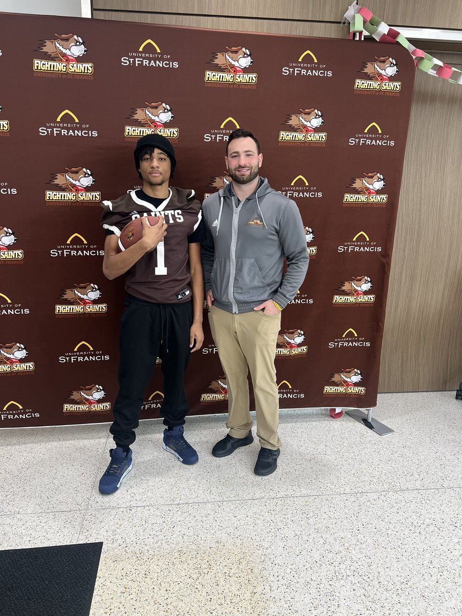 Had a great visit yesterday, thank you <a href="/CoachStekala/">Dan Stekala</a> <a href="/USFSaintsFB/">Fighting Saints Football</a> for having me