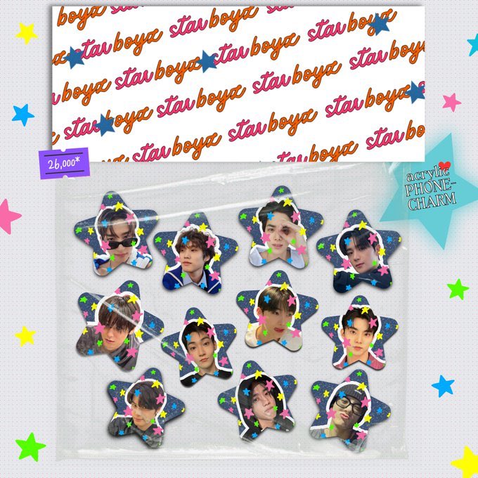 napeunjiet's tweet photo. rts are very appreciated<3
#starboyz acrylic phonecharm⭐️
new batch
price: 26.000 (exc adm)
details:
💘size: 2.5-3cm
💘material: double sided acrylic 3mm
💘&& you'll get some freebies
💘pre-order period
12.12 on shopee (link down below) https://t.co/kJXRg6Mb5Z
