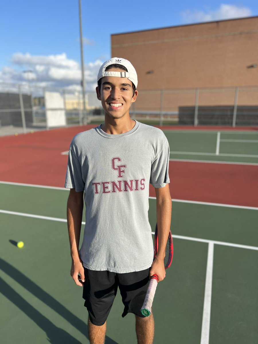Cy_FairTennis's tweet photo. Congrats to Alex Newman for making the 23-24 Varsity Team! https://t.co/DQaeKVtHun