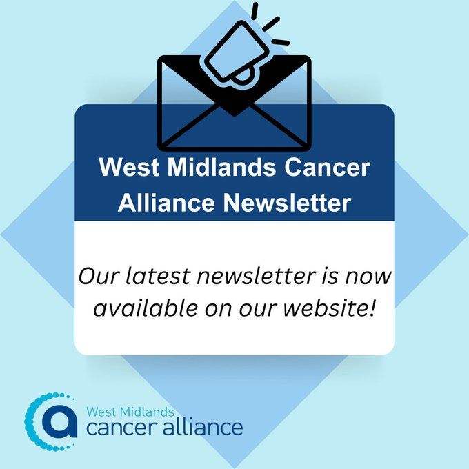 NHS_WMCA's tweet photo. Issue 43 of our newsletter is now available on our website, as well as all previous issues.

https://t.co/XuTfAMor3K

#Cancer #Newsletter https://t.co/4nToddARaa