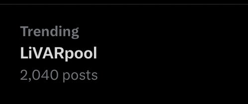 LFCTransferRoom's tweet photo. LiVARpool is currently trending on Twitter:

• Jackson handball
• Mac Allister red card
• Jones red card
• Diaz offside goal
• Jota red card
• Barkley handball
• Van Dijk pulled to the ground
• Quansah goal disallowed
• Gakpo pulled to the ground

Just have to laugh!😭 https://t.co/0EbzKzkiUy