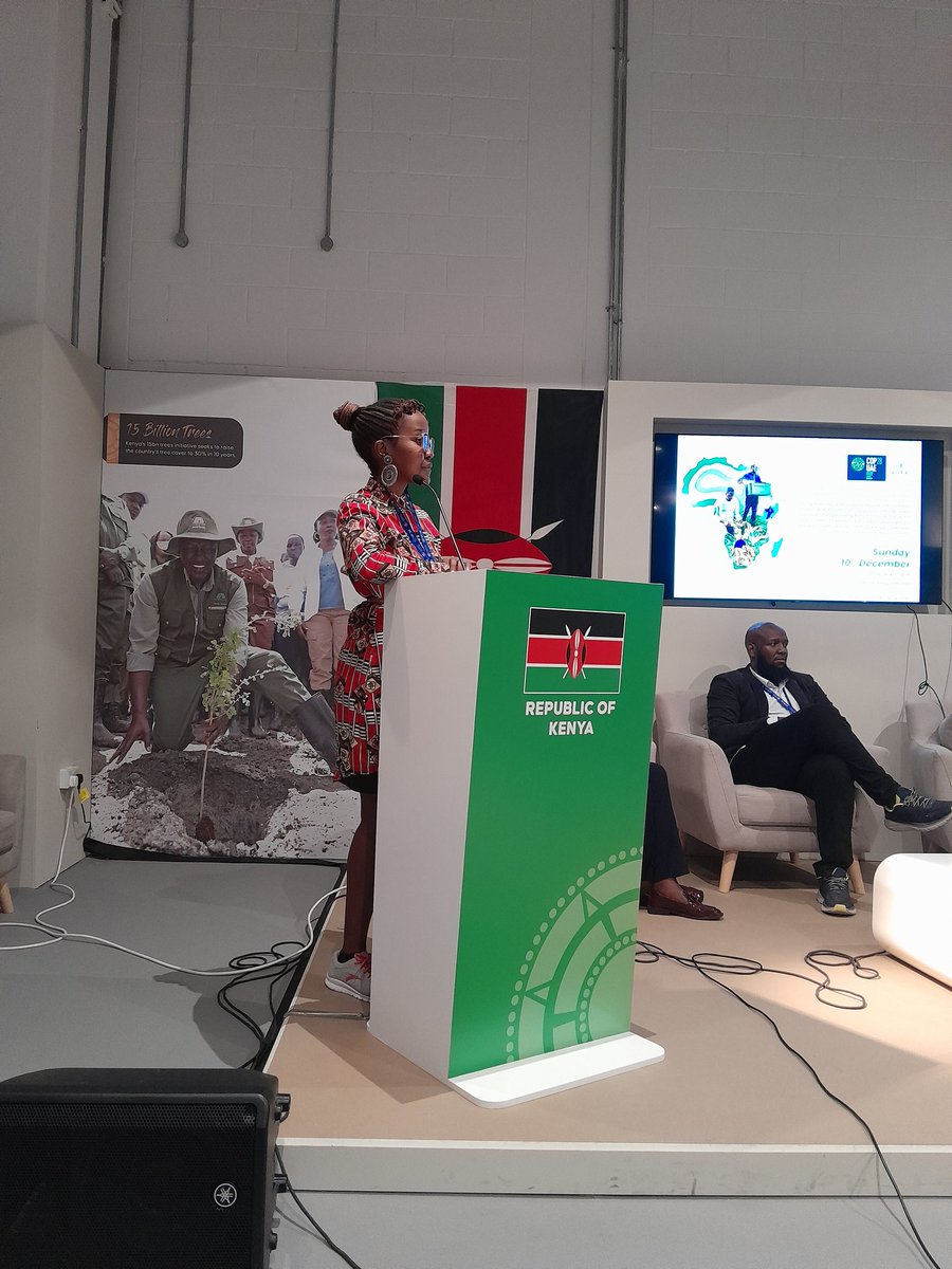 To build resilience in communities ..the youth must be St the centre of it #COP28