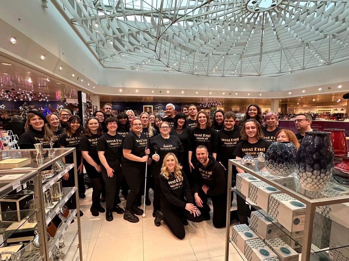 chellisa78's tweet photo. Really enjoyed performing to raise money for @SticknStep1 yesterday with @WestEndMChoir Manchester at the @_traffordcentre https://t.co/13p6LXGOIq