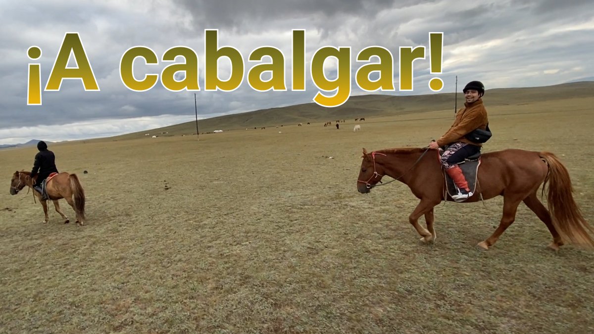 Javinamitube's tweet photo. Hola gente de occidente! Subimos nuevo video de nuestro viaje por Mongolia al canal! Tuvimos la oprtunidad de cabalgar por las planicies Mongolianas que nos sorprendieron por la cantidad de biomas que tiene! Ojalá les guste! 🐎

https://t.co/C036ceT0ey https://t.co/DGGg5WIdzb