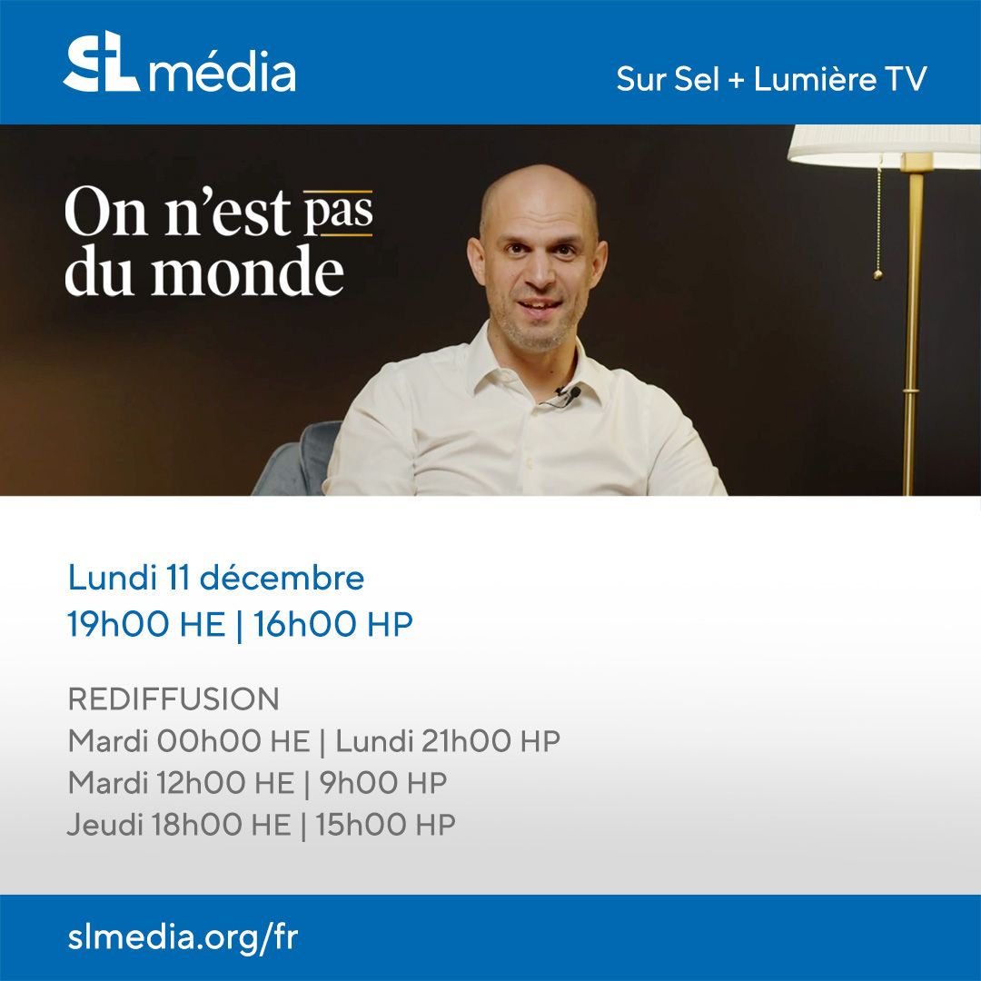 seletlumieretv's tweet photo. On n'est pas du monde est une table ronde croisant foi et culture contemporaine, présentée par la jeune équipe du magazine Le Verbe.
👉️Ce soir à 19h00 HE | 16h00 HP
Sur Sel + Lumière TV
https://t.co/KVAk5fsGqy
@LeVerbemedias
#slmedia #seletlumieretv #leverbe #ONPDM https://t.co/nVBoSWsG8o