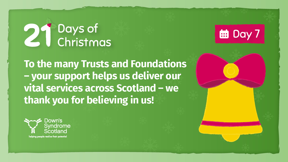 We are so grateful for the support we have received from Grants and Trusts this year which has enabled us to continue to deliver consistent and vital services to our members and communities across Scotland. #Love #Kindness #Generosity