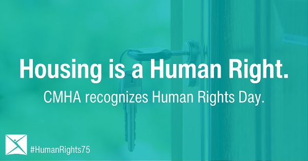 It’s #HumanRightsDay today. We’re shining a light on housing as a human right and the need for serious and sustained investment for housing with supports across Ontario: tinyurl.com/426vu785 #HumanRights75 #Act4RightsNow