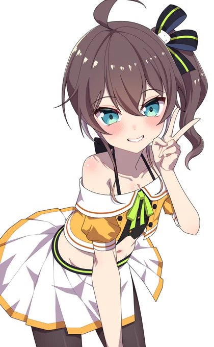 通常衣装は描いたことなかったなって #祭絵 