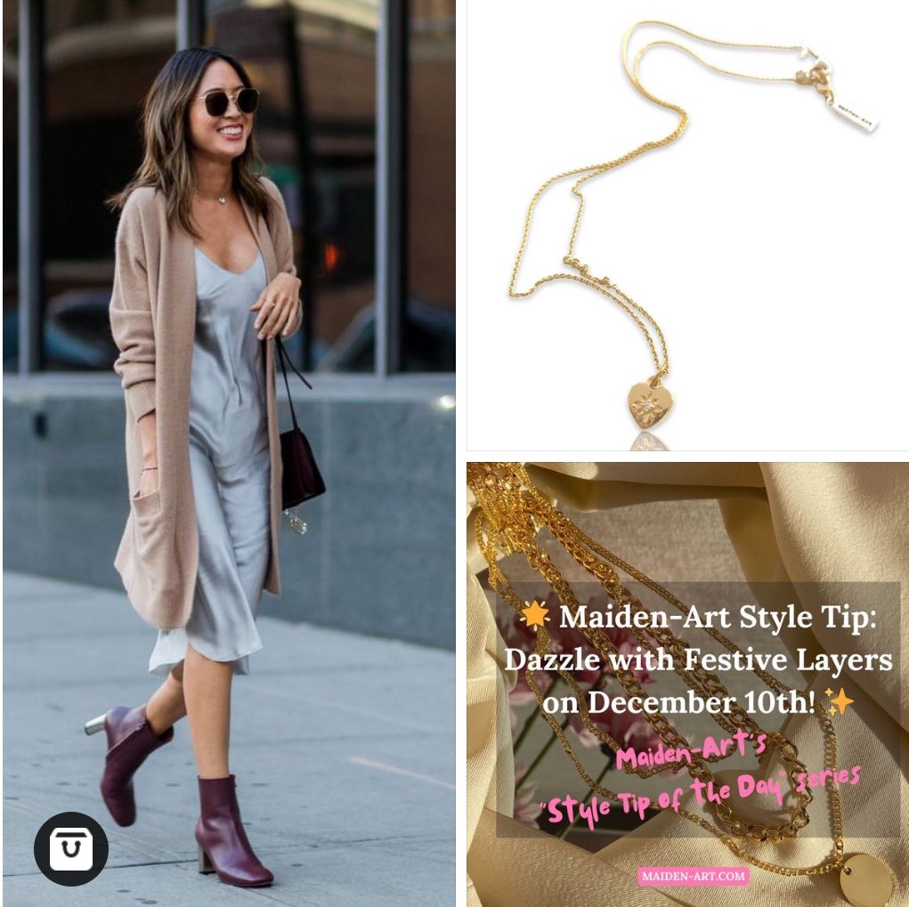 Maiden_Art's tweet photo. 🌟 December 10th Style Tip: Dazzle with Festive Layers

Explore our collection at https://t.co/LekcDrQwGh to discover the perfect pieces that will add that extra flair to your layered look.

#FestiveLayers #StyleTip #HolidayFashion #MaidenArtMagic #CreativeStyle https://t.co/aKr4dEvX1Z