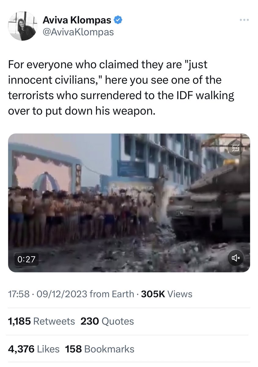 Like what are we supposed to believe here, that Palestinians have cartoon assholes they can just pull a gun out of after they’ve been stripped naked? Yes, much better explanation than a murderous occupation creating a second take to try and dupe racist idiots.