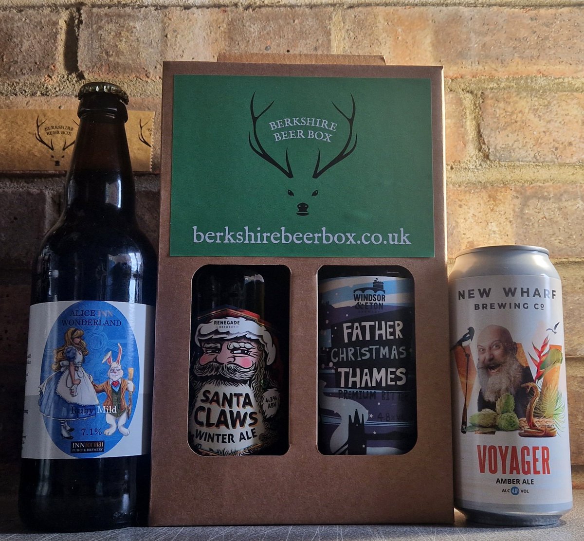 THE ULTIMATE CHRISTMAS BOX In shop now! Great for gifting! berkshirebeerbox.co.uk/shop #Berkshire #Beer #Christmas