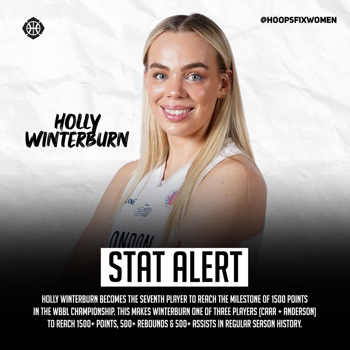 1️⃣5️⃣0️⃣0️⃣ PTS ✅ @hollywinterburn x @britishbasketw