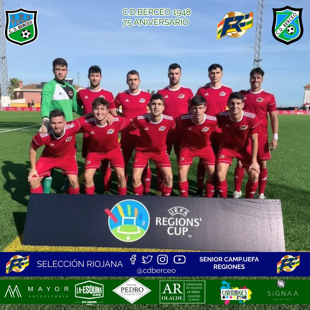 cdberceo's tweet photo. 🔴⚪️🟢🟡 ENHORABUENA a todos @fedriojafutbol tanto jugadores , cuerpo técnico 💪💪

Con el empate a 2 de hoy se clasifican entre las 8 mejores de España.

Gran partido hoy de nuestros 3 jugadores @benjamin_lg97 , @O_liebana3 y Diego Jiménez .

💚💙💚💙

📸@fedriojafutbol https://t.co/5TKhyXTlPq