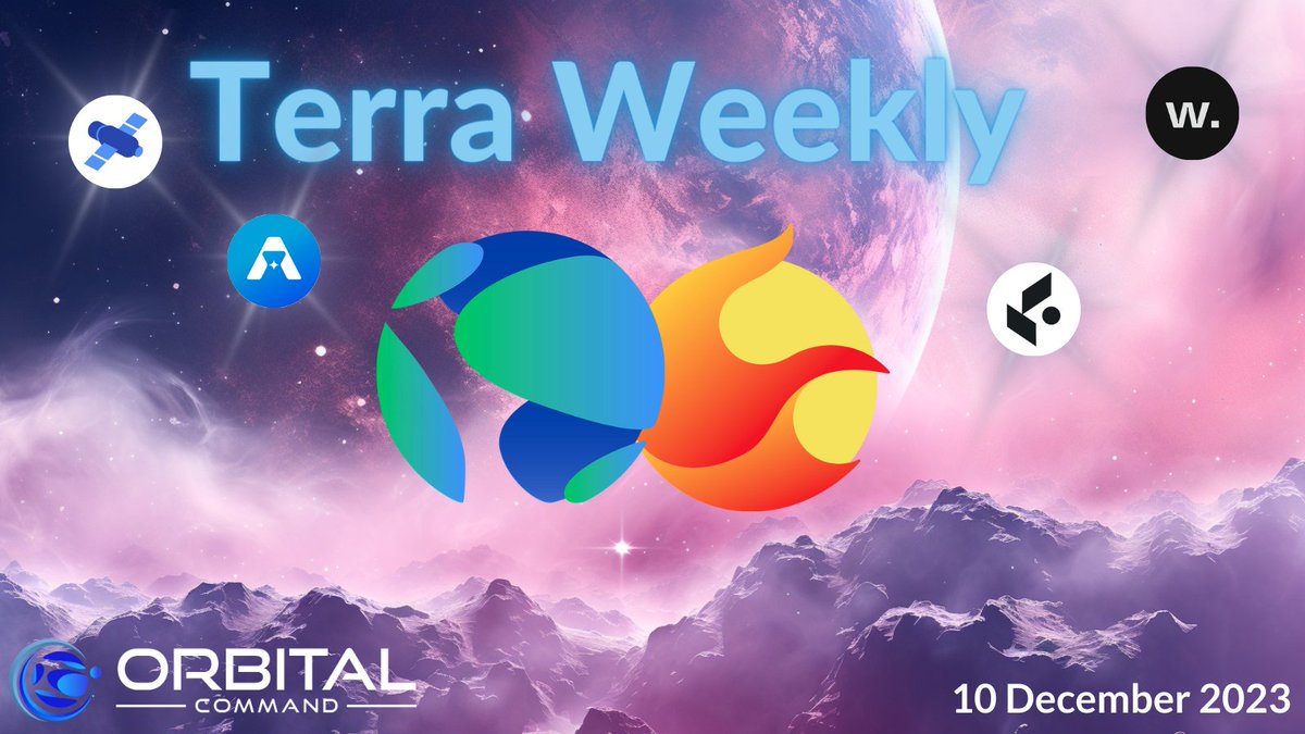 orbital_command's tweet photo. At Orbital Command we use the Terra Weekly as an indicator of community engagement &amp; user activity 🌖

What's the data telling us?

- Views and retweets are significantly up over the last 2 month 📈

For us that's all the confirmation we need. Terra is back! LFG! https://t.co/EzkRS9O8Wa