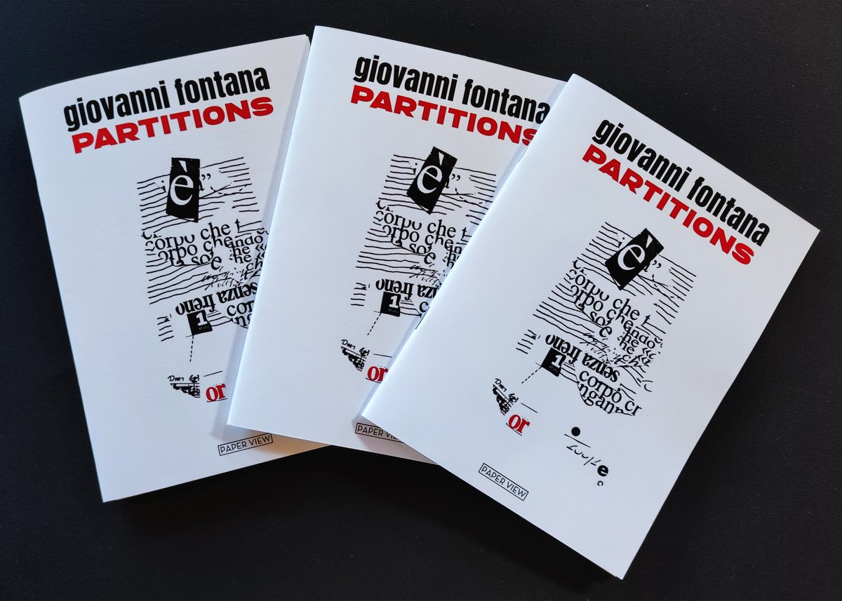 epigeneticart's tweet photo. Giovanni Fontana
PARTITIONS
layout by Sal Nunkachov
Paper View Books, Leiria, Portugal
48 pages colour + poster cm 27x38
nov. 2023, € 10,00
https://t.co/q7b0yCWKEK https://t.co/UehArHFNDd