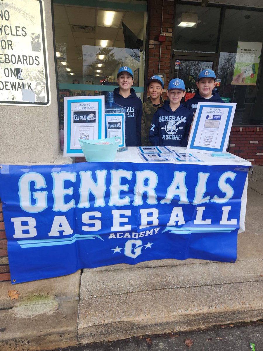 Come out and support our 12u teams on their road to Cooperstown at David's Bagels in Valley Cottage!