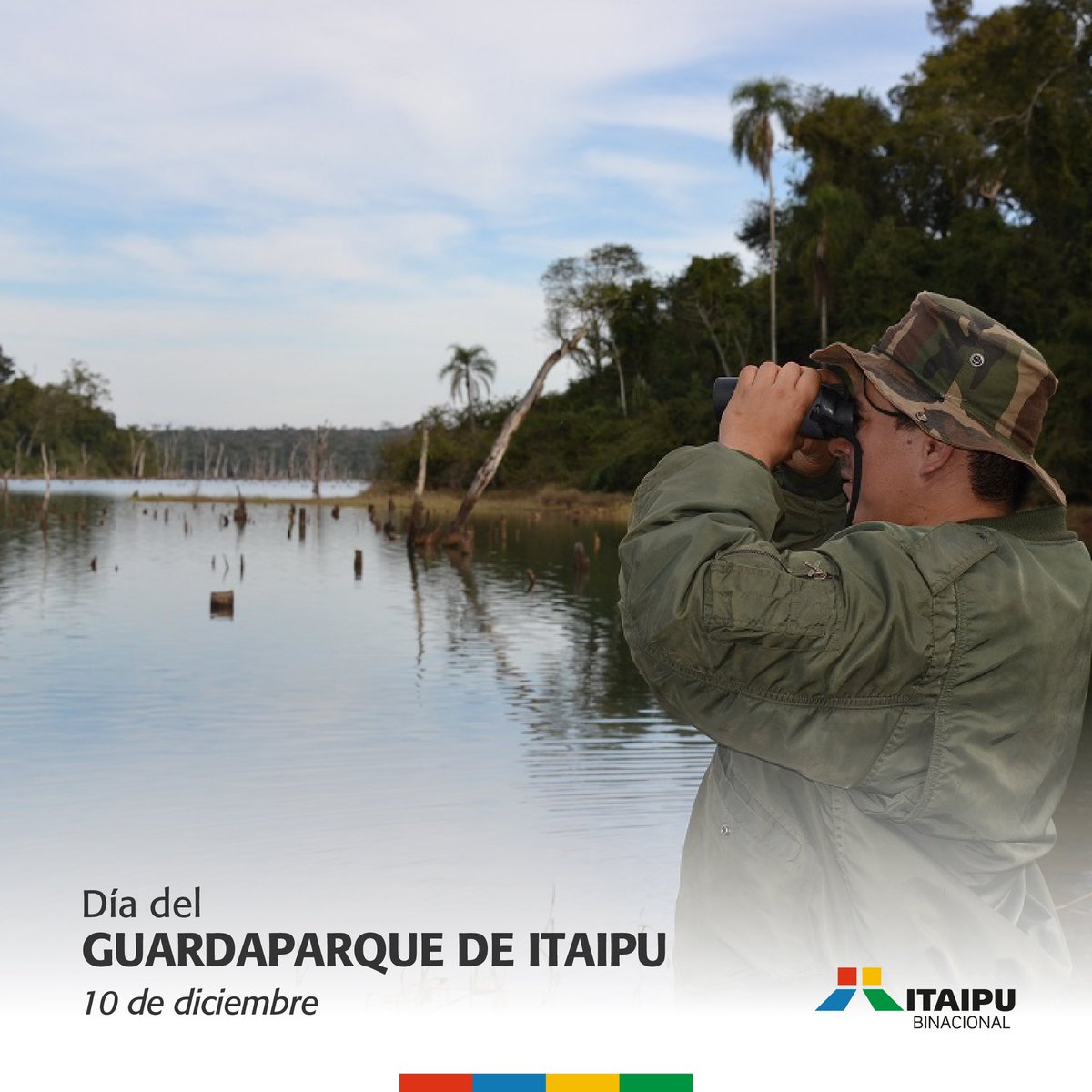 itaipuparaguay's tweet photo. 🔸En la fecha recordamos el Día del Guardaparque de ITAIPU en homenaje a los vigilantes Amancio Giménez y Edgar Insaurralde, que fallecieron en servicio el 10 de diciembre de 1987 en la Reserva Natural Carapã.

Leé aquí 👉  https://t.co/hXSULYgiFQ https://t.co/bFIEKIbLC3