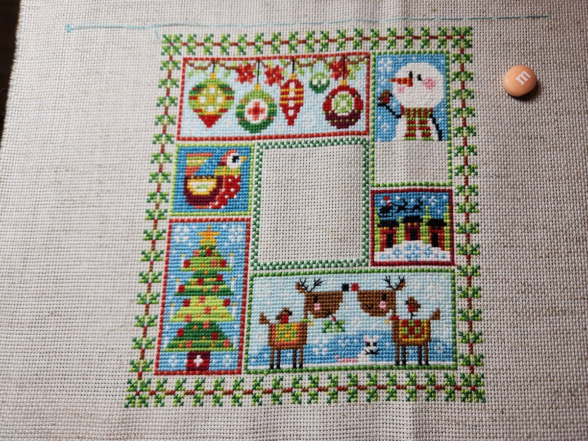 Durene Jones's 'Christmas SAL' Rows 1 thru 30 Finished!