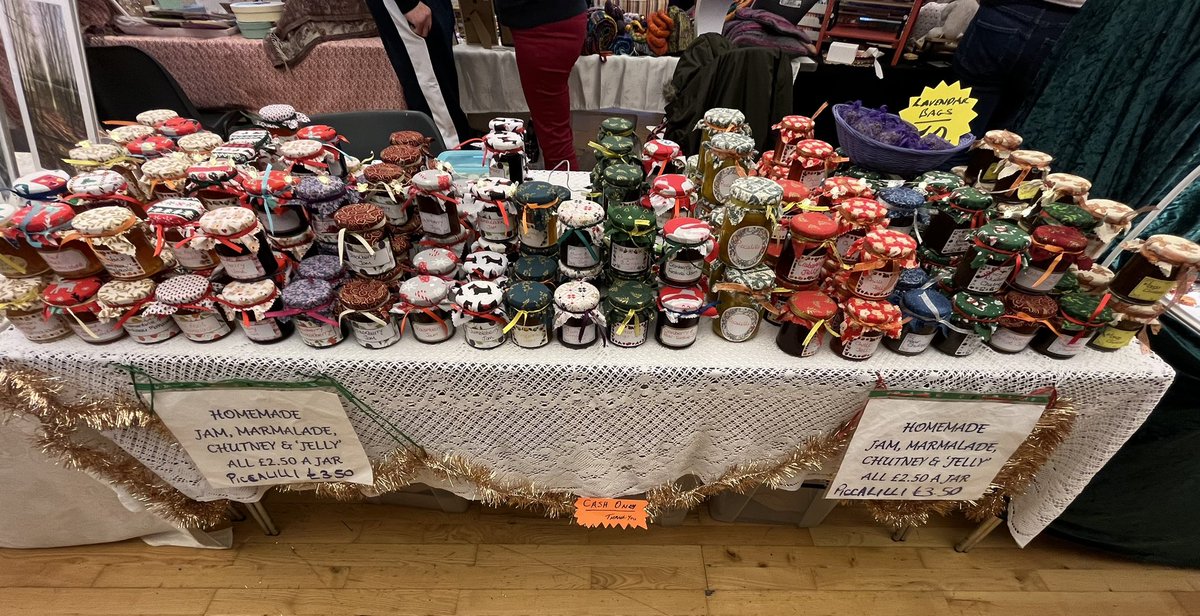 KazzyC63's tweet photo. It all go! Lots of lovely stalls at #Aldsworth #ChristmasFayre on until 4pm https://t.co/vS38vAGuNK