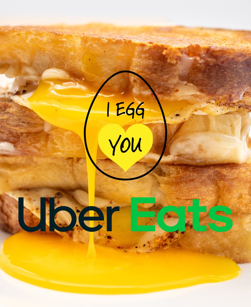 🚨🚗🥚 Egg-citing news, egg lovers — delivery is now LIVE via <a href="/ubereats/">Uber Eats</a>! Enjoy I Egg You without leaving the comfort of your home, ideal for an ugly rainy day like today.

Link in bio to place your order, or search directly in the Uber Eats app 📲

*GrubHub &amp; Doordash coming soon