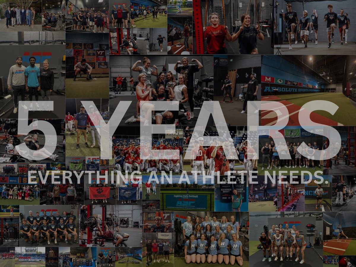 absolutesports_'s tweet photo. 🎊🎉Five years of providing everything an athlete needs in one location 🎉🎊

Thank you to everyone who has made these past five years special and here’s to many many more ❤️ https://t.co/3j2wlhT61a