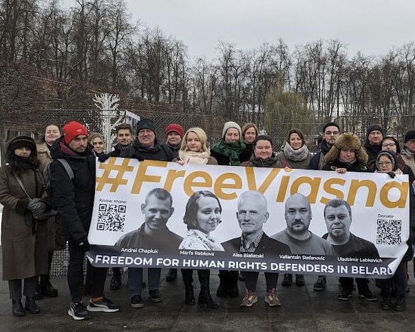 This #HumanRightsDay we reiterate our 🇮🇪 call for the immediate & unconditional release of all political prisoners in #Belarus, & for an end to #HumanRights abuses there, including repressions against independent media workers & human rights defenders

#FreeThemAll
#WeStandBYyou