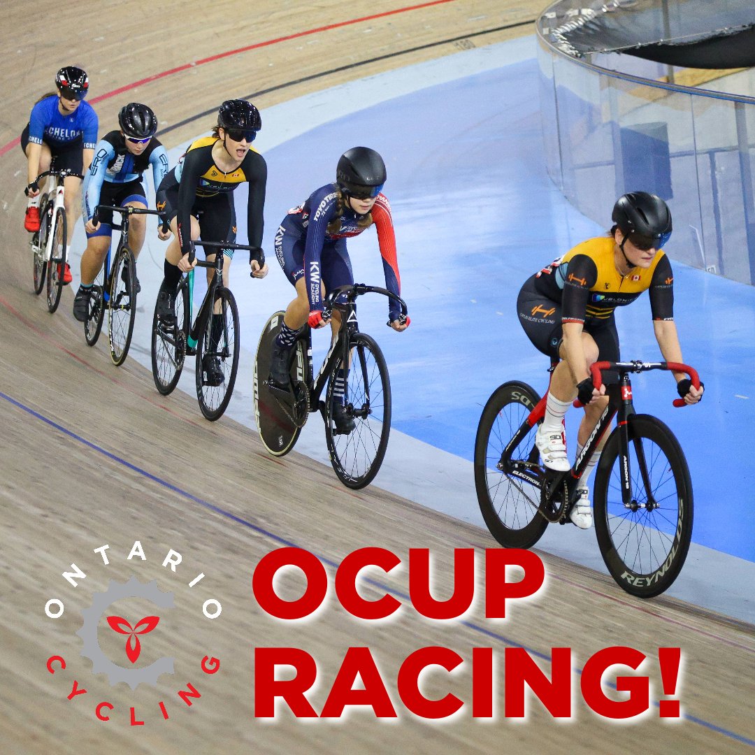 ontariocycling's tweet photo. Ready for a full day of OCUP Racing! Head down to the Mattamy National Cycling Centre Today to catch some of the Action!
#DiscoverOntarioCycling #OntarioCycling #OCUP https://t.co/DBMnnVzynR