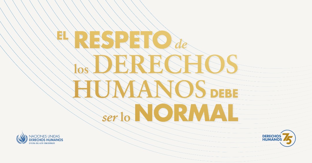 Tenemos que renovar el contrato social entre los gobiernos y sus pueblos y dentro de las sociedades para recuperar la confianza y adoptar una visión compartida y global de los derechos humanos en el camino hacia un desarrollo justo y sostenible.#16Días,#75DUDH,#NoHayExceusa.