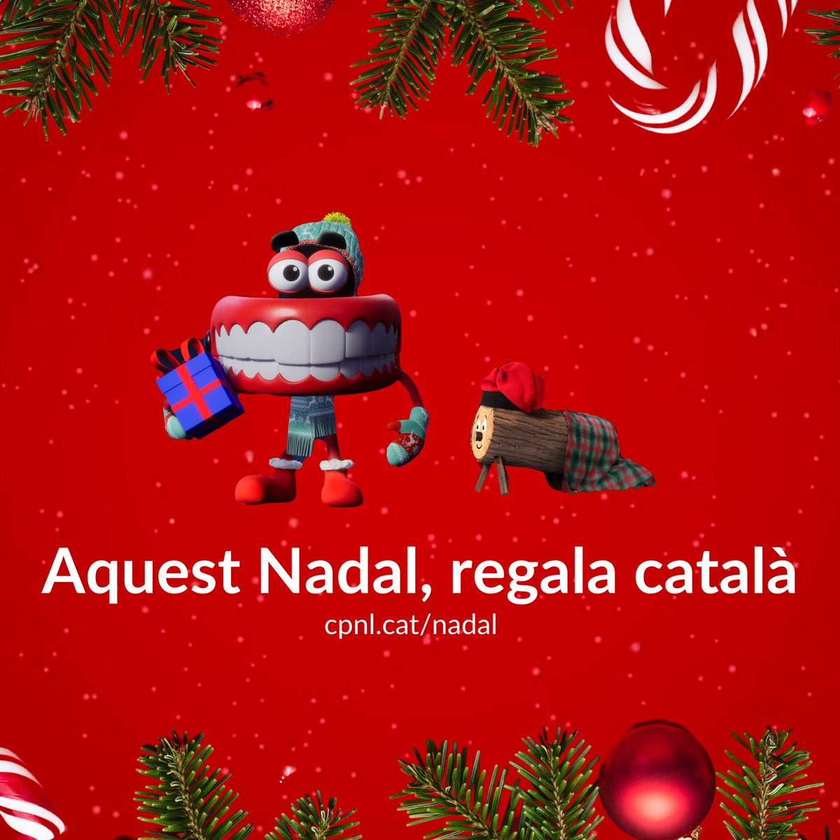 Vols idees per a un Nadal en català?

Entra al web cpnl.cat/nadal/!

✉️Carta als Reis d'Orient
🎲Cercador de jocs i joguines
🎄Vocabulari de Nadal
🎞️Estrenes de cinema
🎶Llistes de música temàtiques
📍Agenda d'activitats

#NadalCPNL #ProvemHoEnCatalà