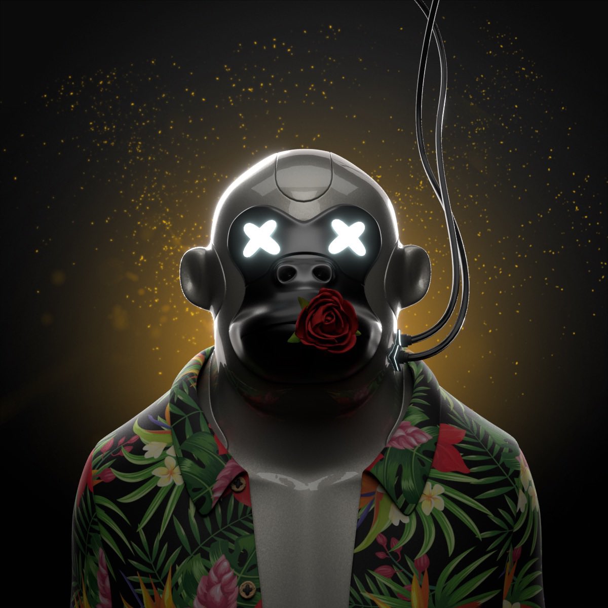 Emira2022's tweet photo. A call to all @EAPESCLUB holders. Let’s show off the artwork we all love. Now that $EGLD is mooning its a perfect time to get the attention of fellow degens that haven’t heard about us or @MultiversX 
LFG
#EAPES 
#letsgobananas https://t.co/rnr5eRterM