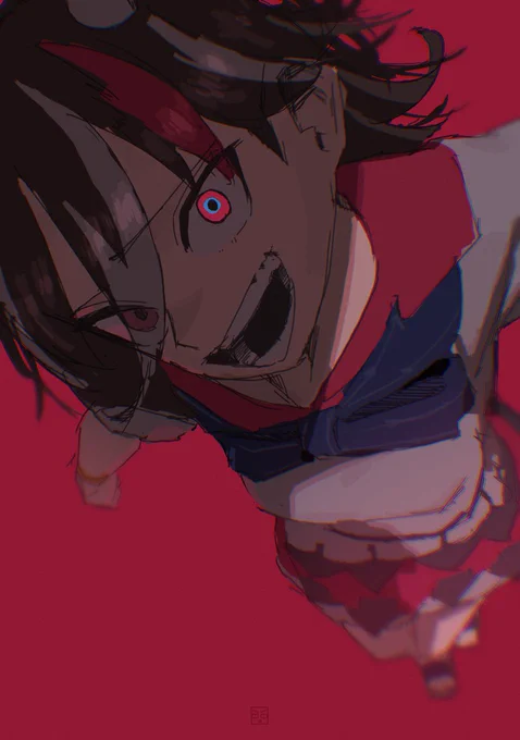 #深夜の真剣お絵描き60分一本勝負  あ!!正邪だ!!!こんばんわ!!!