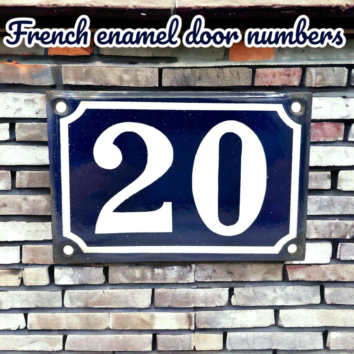 Frenchstore2's tweet image. allthingsfrenchstore.com/products/frenc… £28, more numbers available #allthingsfrenchstore #frenchdecor #doornumbers