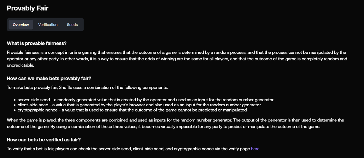 UwUCapital's tweet photo. @g3_capital @zachxbt How's this the same text lol? apart from the fact that provable fairness seed verification is an industry standard https://t.co/vKVVkWHJCA