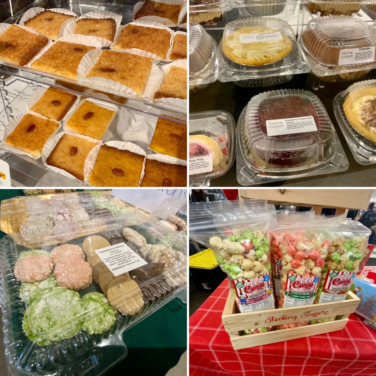 sjfmnl's tweet photo. Come to the Stocking Stuffer Market today until 3pm, everything is $20 or less! #sjfmnl #sjfm #bakedgoods #sweets #treats #supportlocalbakers https://t.co/HR0y8L5omb