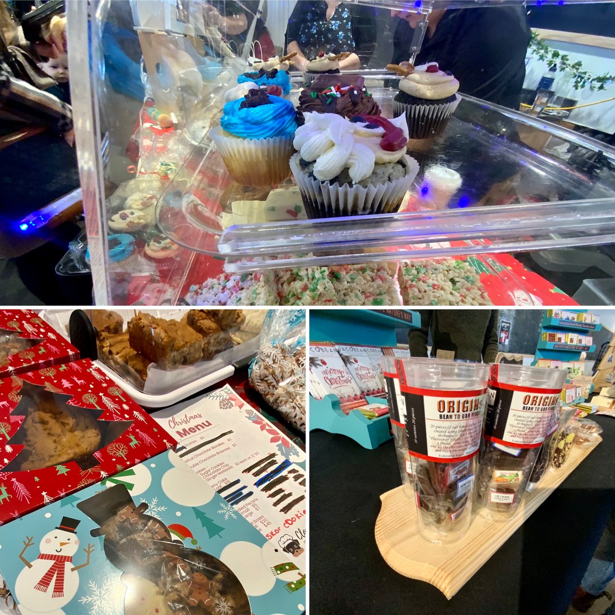 sjfmnl's tweet photo. Come to the Stocking Stuffer Market today until 3pm, everything is $20 or less! #sjfmnl #sjfm #bakedgoods #sweets #treats #supportlocalbakers https://t.co/HR0y8L5omb
